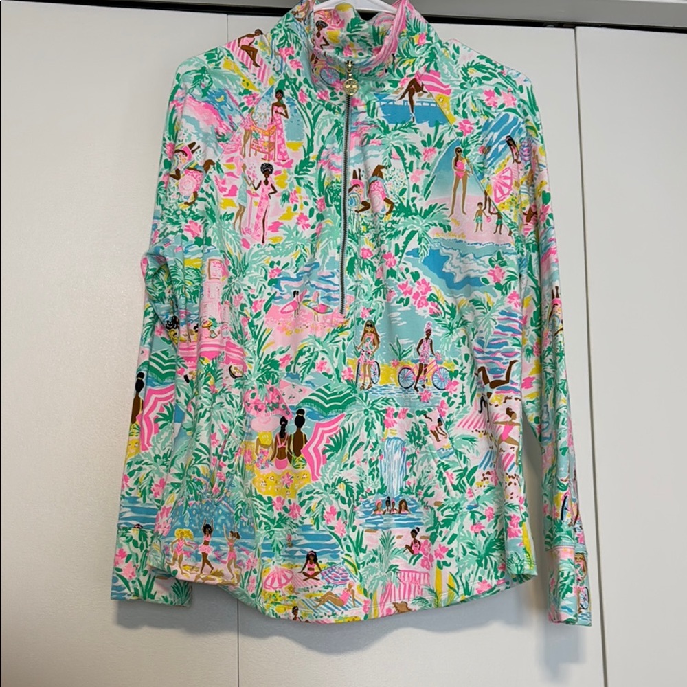 Lilly Pulitzer upf 50+ skipper popover - Let’s Get Together
